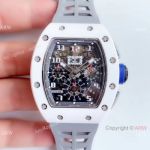 Swiss Copy Richard Mille RM 011-FM Polo Club Saint Tropez Watch White Ceramic Gray Skeleton Dial_th.jpg